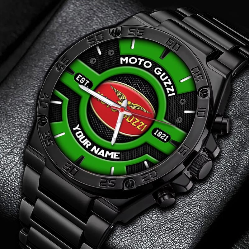 Sportswearmerch Moto-Guzzi Motorcycle Watch For Fan