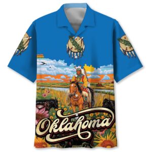 Sportswearmerch Native Oklahoma State Hawaiian Shirt For Fan