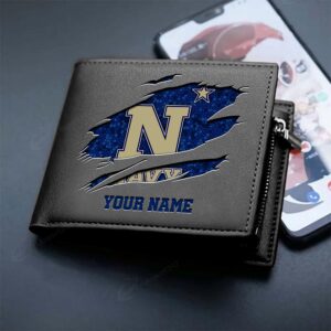 Sportswearmerch Navy Midshipmen NCAA Men Wallet For Fan