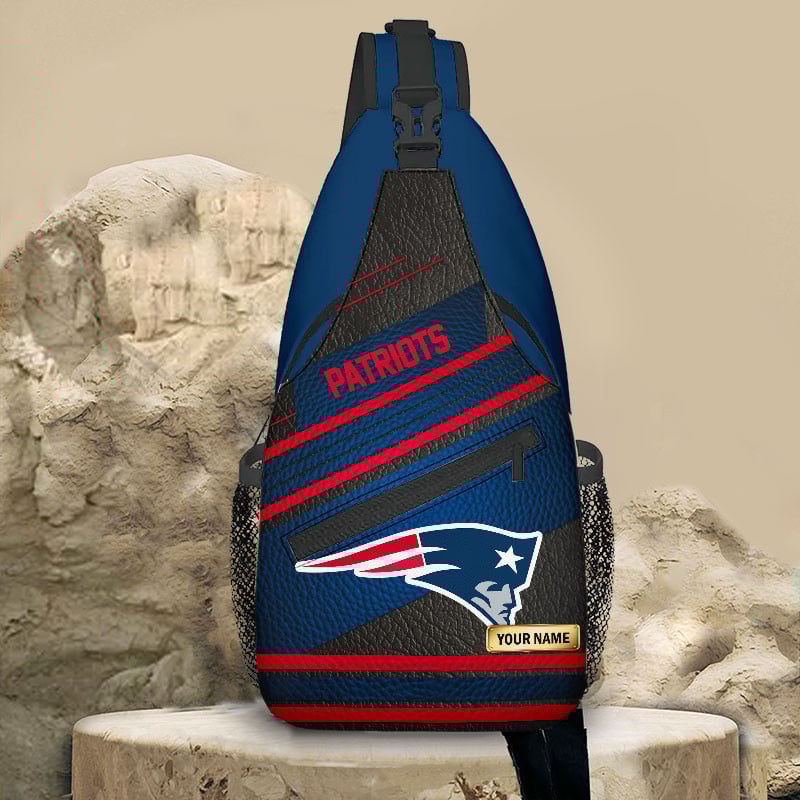 Sportswearmerch New England Patriots NFL Personalized Sling Bag For Fan