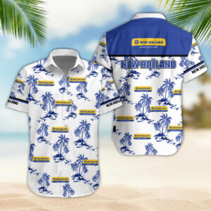 Sportswearmerch New Holland Tractor Hawaiian Shirt For Fan