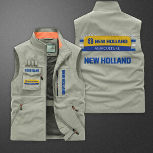 Sportswearmerch New Holland Tractor Pocket Vest For Fan