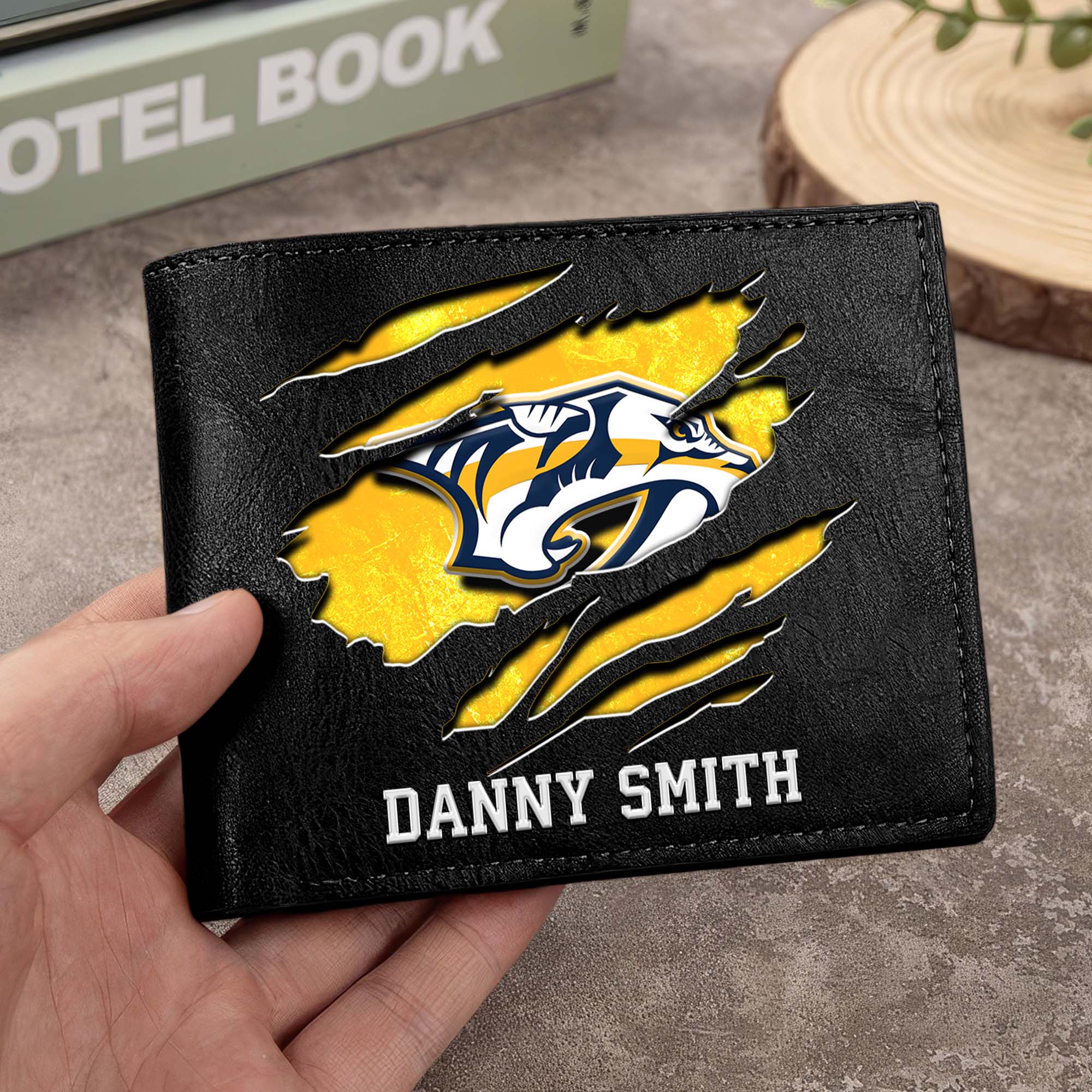 Sportswearmerch New Jersey Devils NHL Men Wallet For Fan