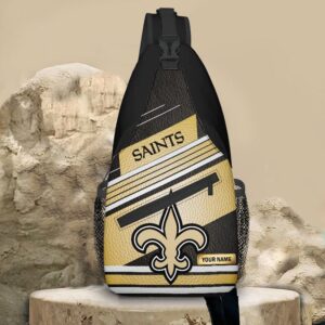 Sportswearmerch New Orleans Saints NFL Personalized Sling Bag For Fan