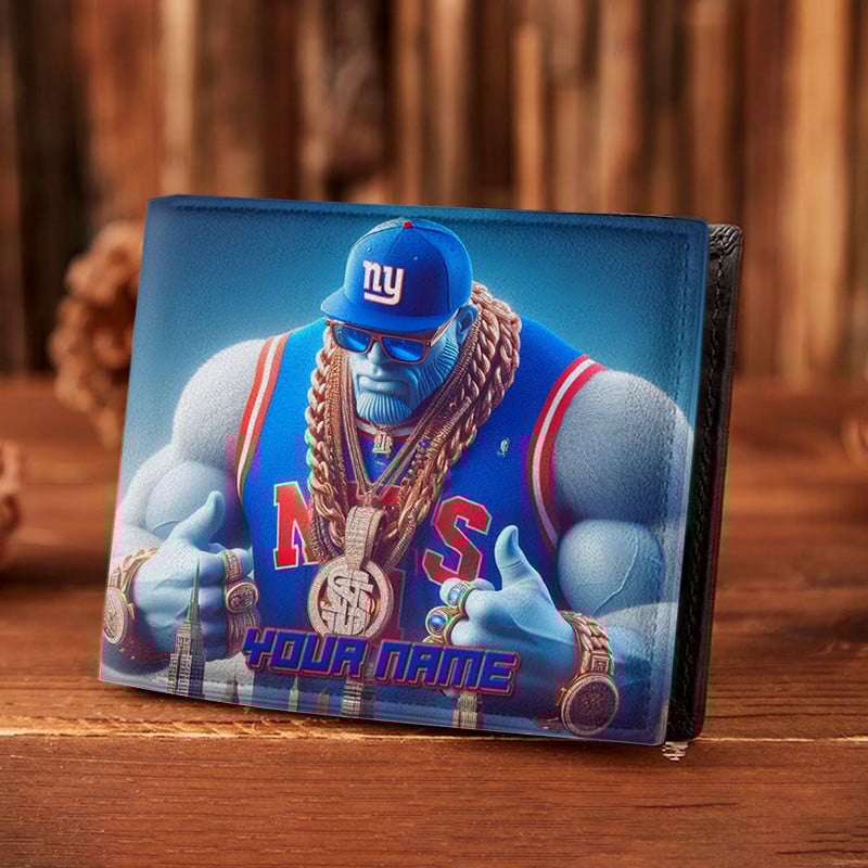 Sportswearmerch New York Giants NFL Folded Wallet Perfect Gift For Fan