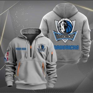 Sportswearmerch New York Islanders NCAA Half Zip Hoodie For Fan