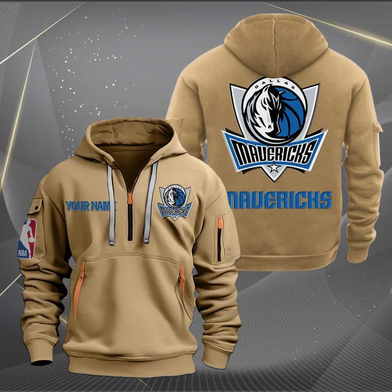 Sportswearmerch New York Islanders NCAA Half Zip Hoodie For Fan