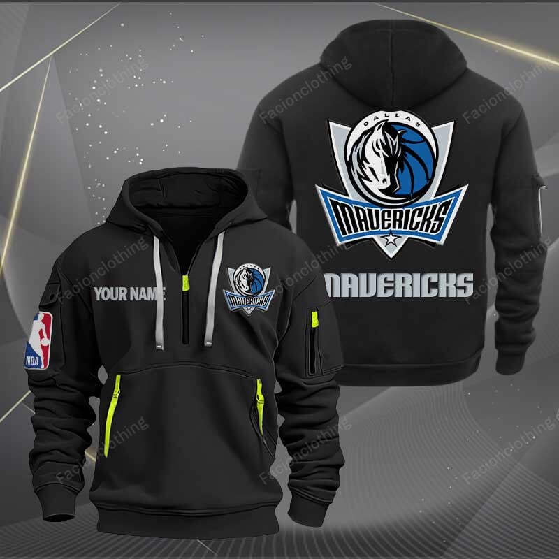Sportswearmerch New York Islanders NCAA Half Zip Hoodie For Fan