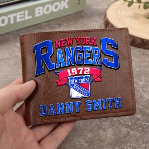 Sportswearmerch New York Islanders NHL Folded Wallet For Fan
