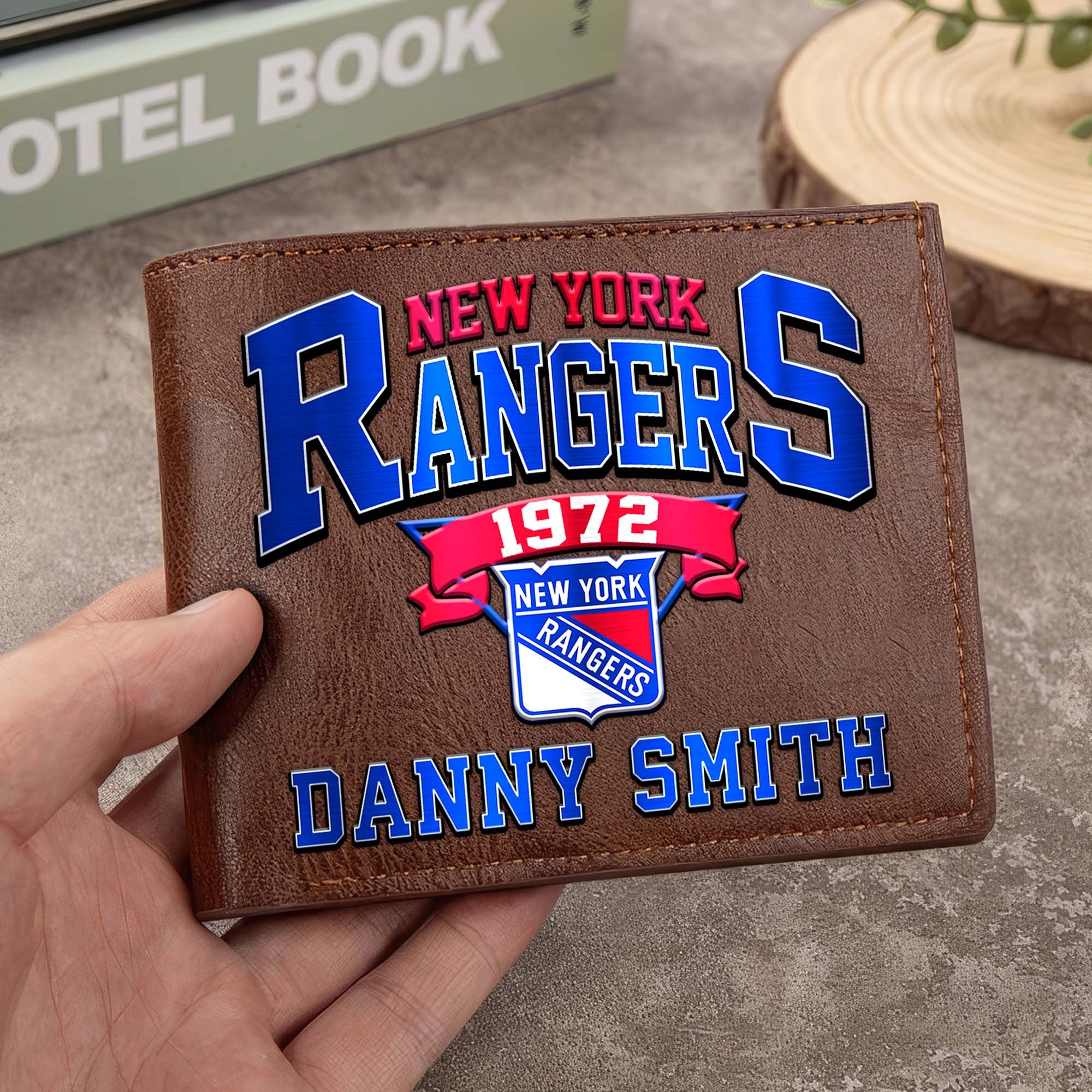 Sportswearmerch New York Islanders NHL Folded Wallet For Fan