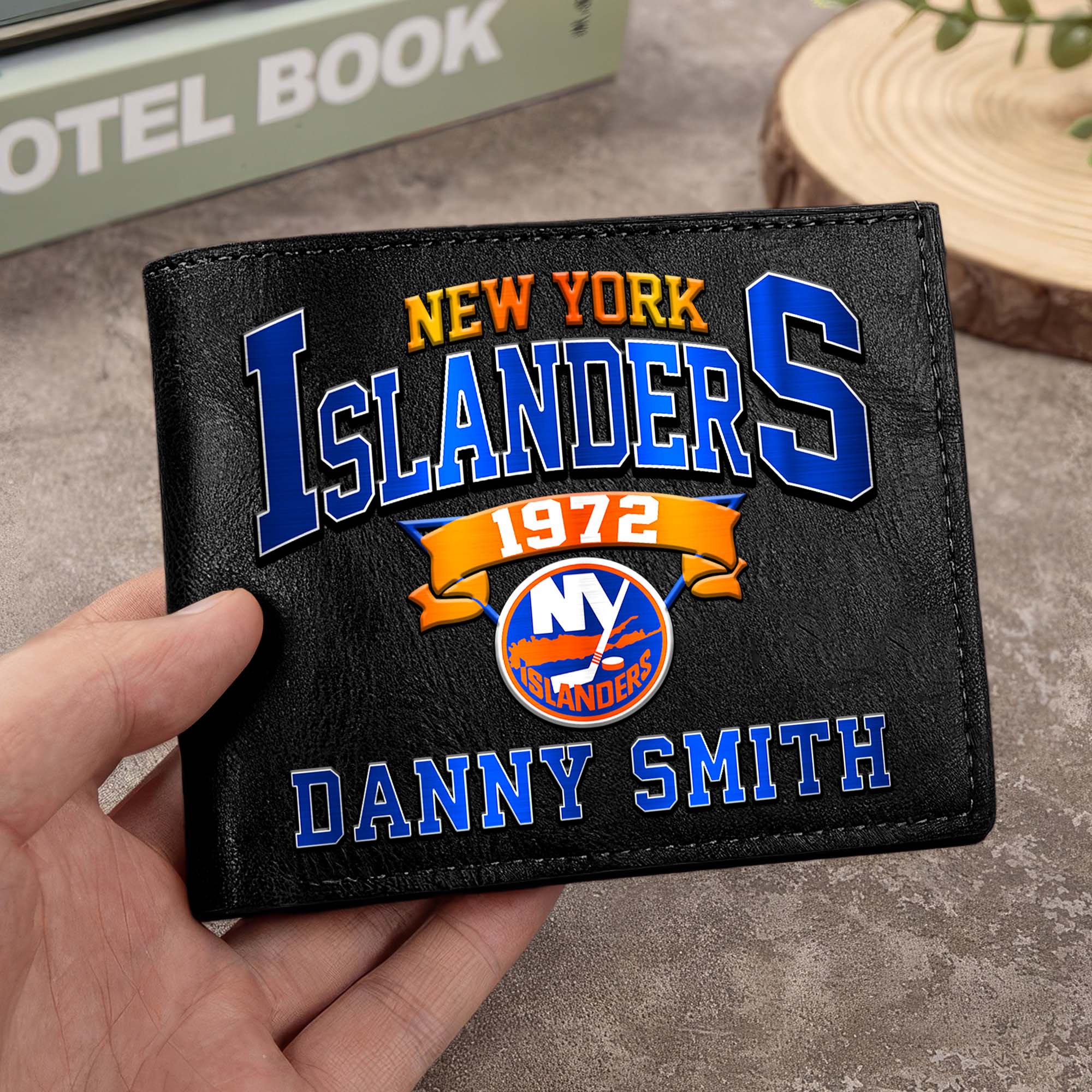 Sportswearmerch New York Islanders NHL Men Wallet For Fan