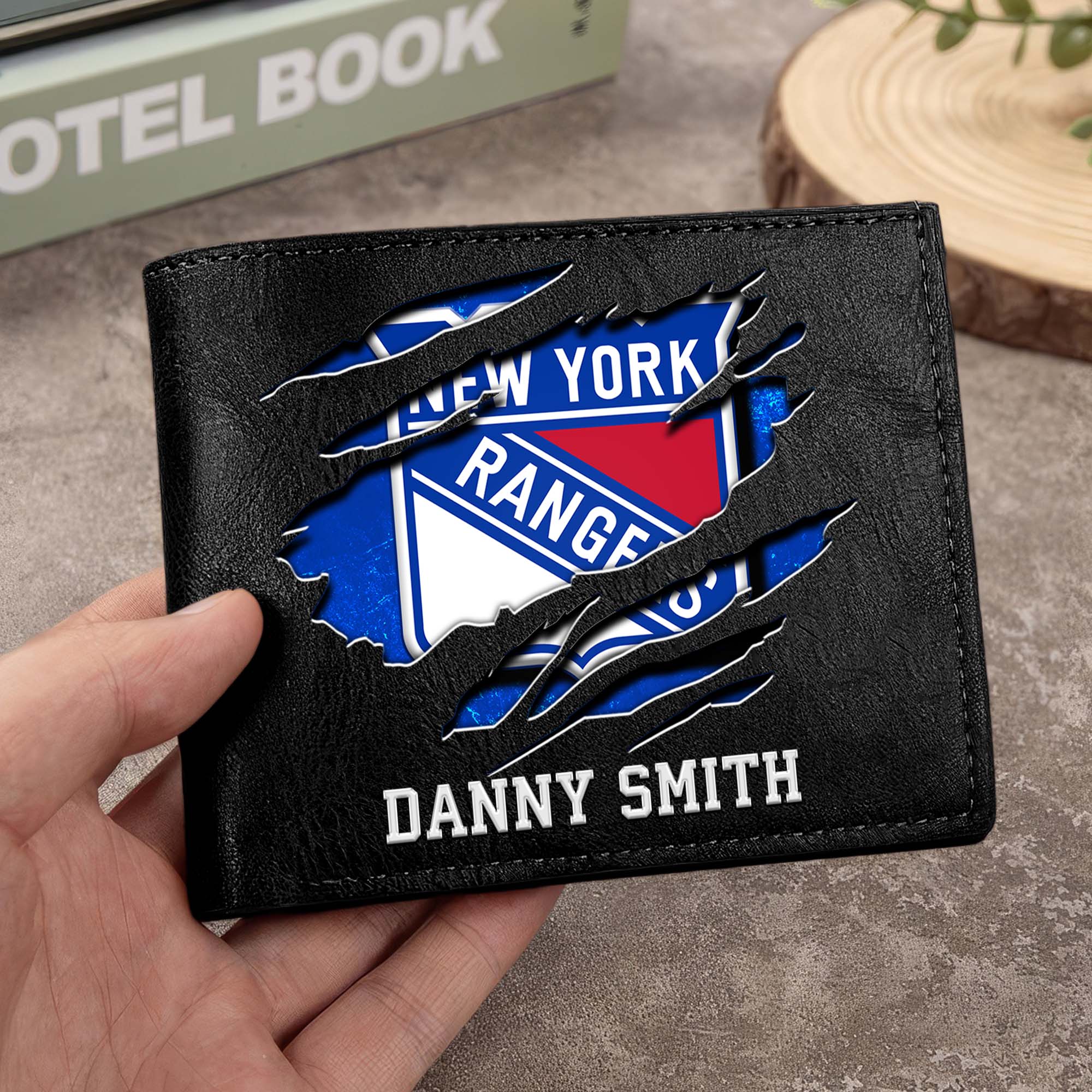 Sportswearmerch New York Islanders NHL Men Wallet For Fan