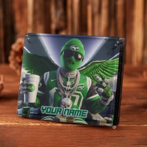 Sportswearmerch New York Jets NFL Folded Wallet Perfect Gift For Fan