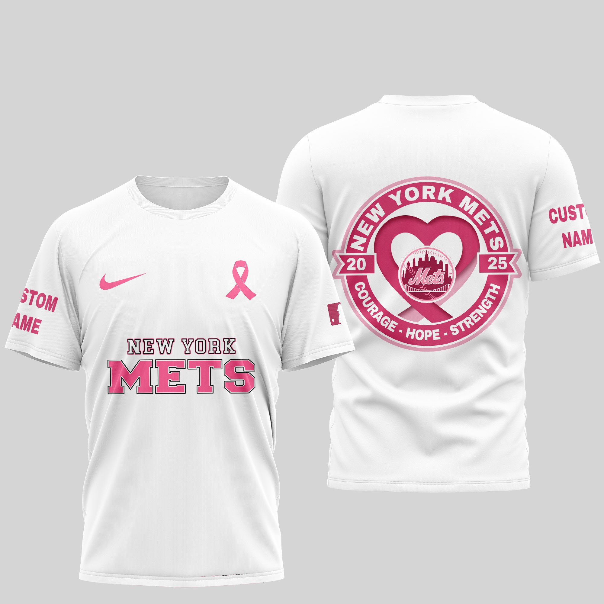 Sportswearmerch New York Mets MLB Personalized T-shirt For Fan