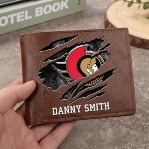 Sportswearmerch New York Rangers NHL Folded Wallet For Fan