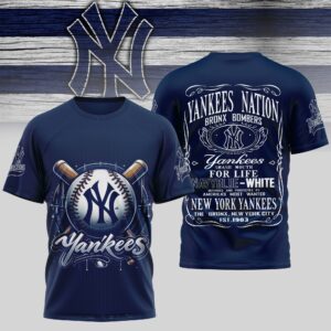 Sportswearmerch New York Yankees MLB Personalized T-shirt For Fan