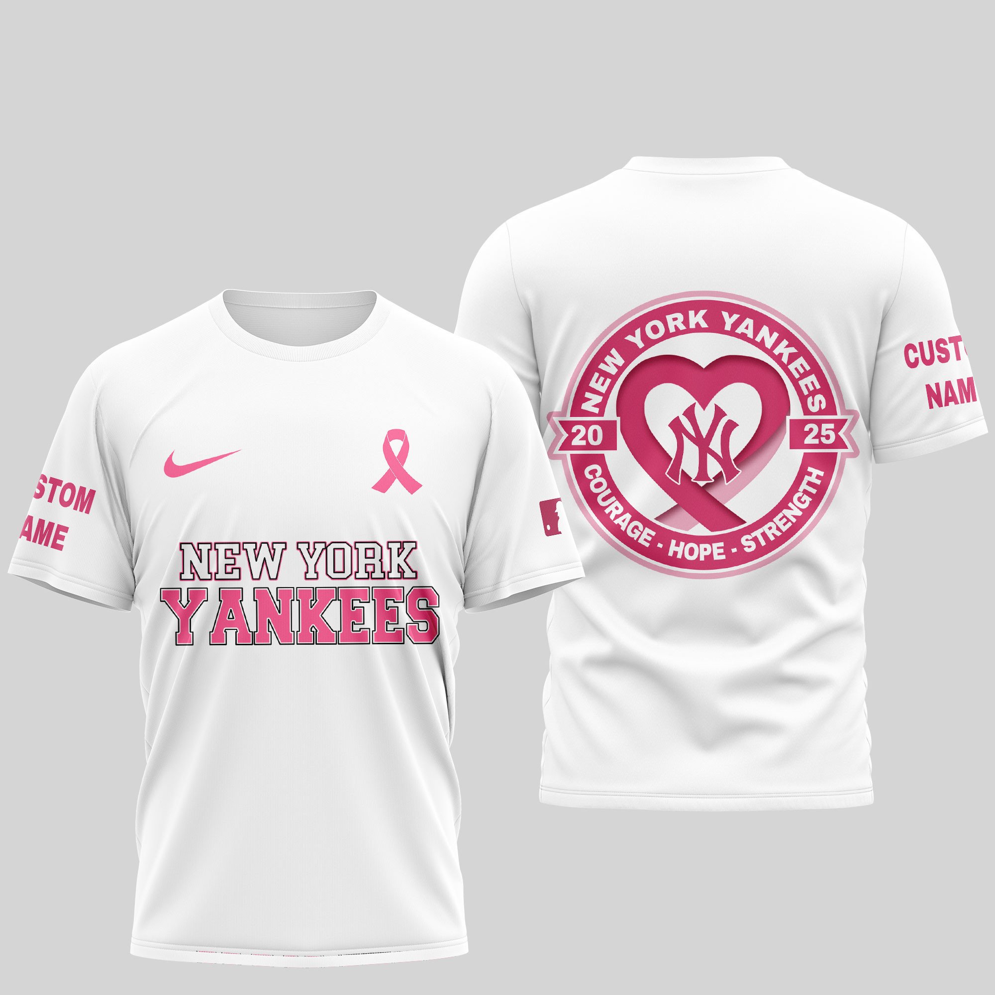 Sportswearmerch New York Yankees MLB Personalized T-shirt For Fan