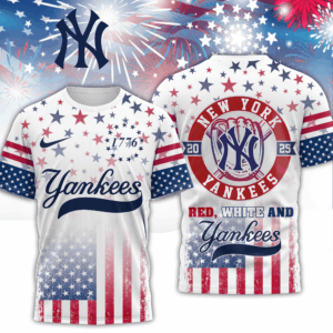 Sportswearmerch New York Yankees MLB Personalized T-shirt For Fan