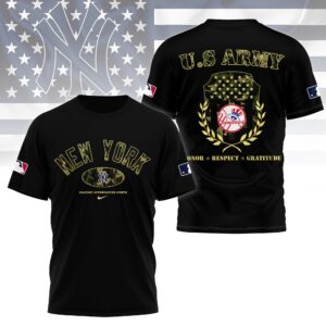 Sportswearmerch New York Yankees | PREMIUM 3D SHIRT NYMLB Personalized T-shirt For Fan
