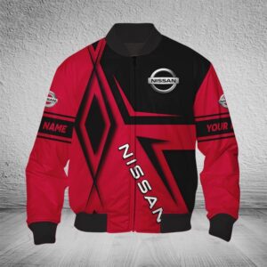 Sportswearmerch Nissan Car Bomber Jacket For Fan