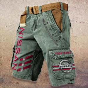 Sportswearmerch Nissan Car Denim Shorts For Fan