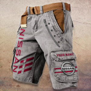 Sportswearmerch Nissan Car Denim Shorts For Fan