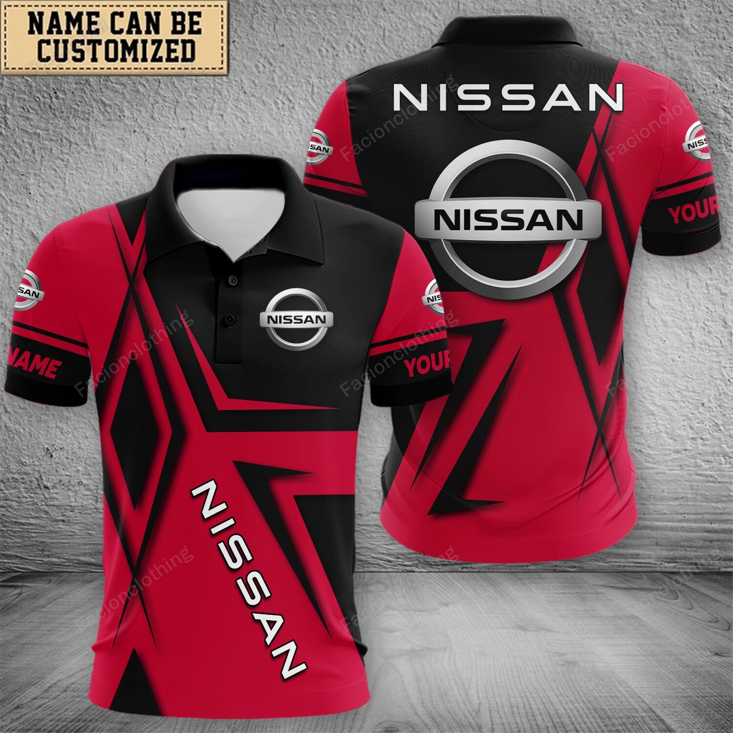 Sportswearmerch Nissan Car Polo Shirt For Fan