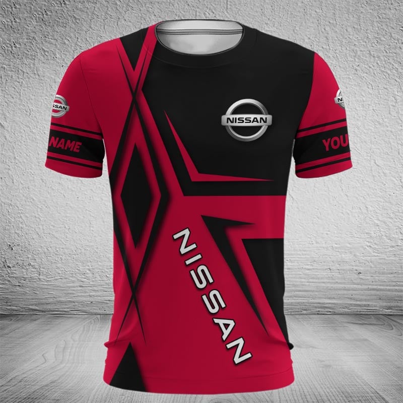 Sportswearmerch Nissan Car T-shirt For Fan