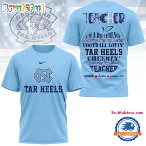 Sportswearmerch North Carolina Tar Heels NCAA T-Shirt For Fan