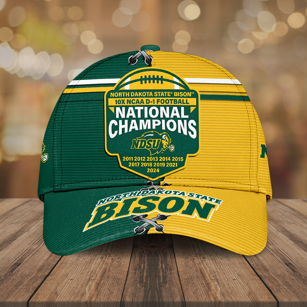 Sportswearmerch North Dakota State Bison NCAA Football Classic Cap Gift For Fan