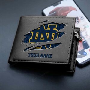 Sportswearmerch Notre Dame Fighting Irish NCAA Men Wallet For Fan