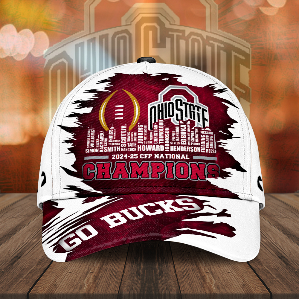 Sportswearmerch Ohio State Buckeyes NCAA Football Classic Cap Gift For Fan