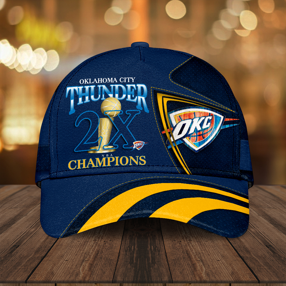 Sportswearmerch Oklahoma City Thunder NBA Classic Cap For Fan