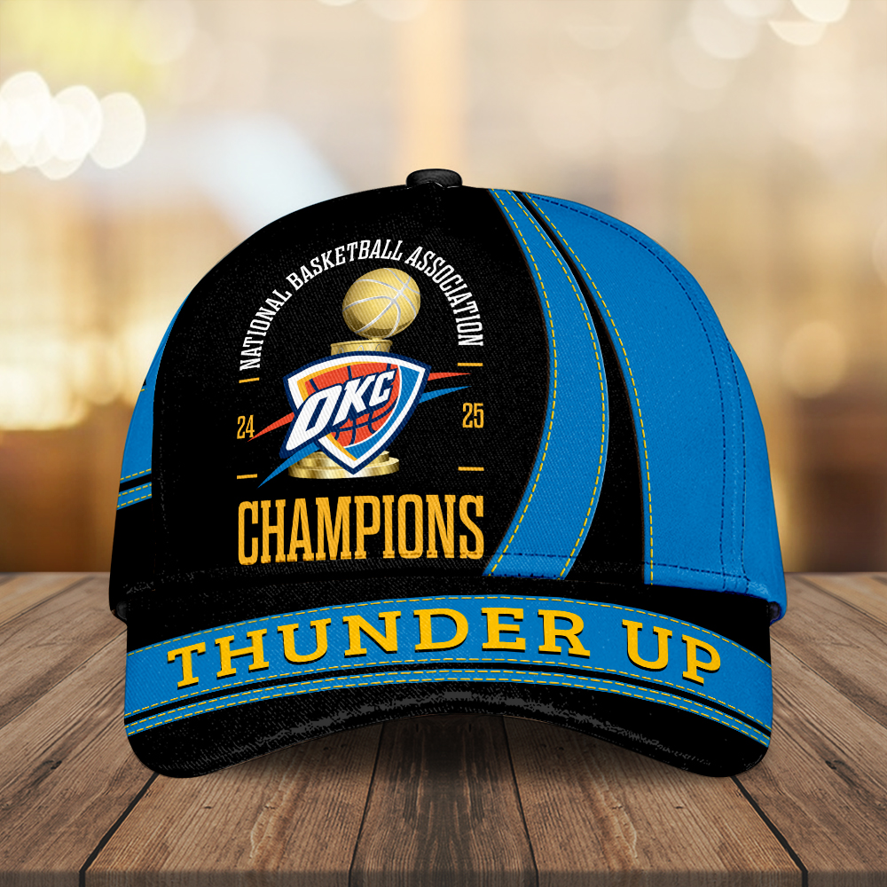 Sportswearmerch Oklahoma City Thunder NBA Classic Cap For Fan