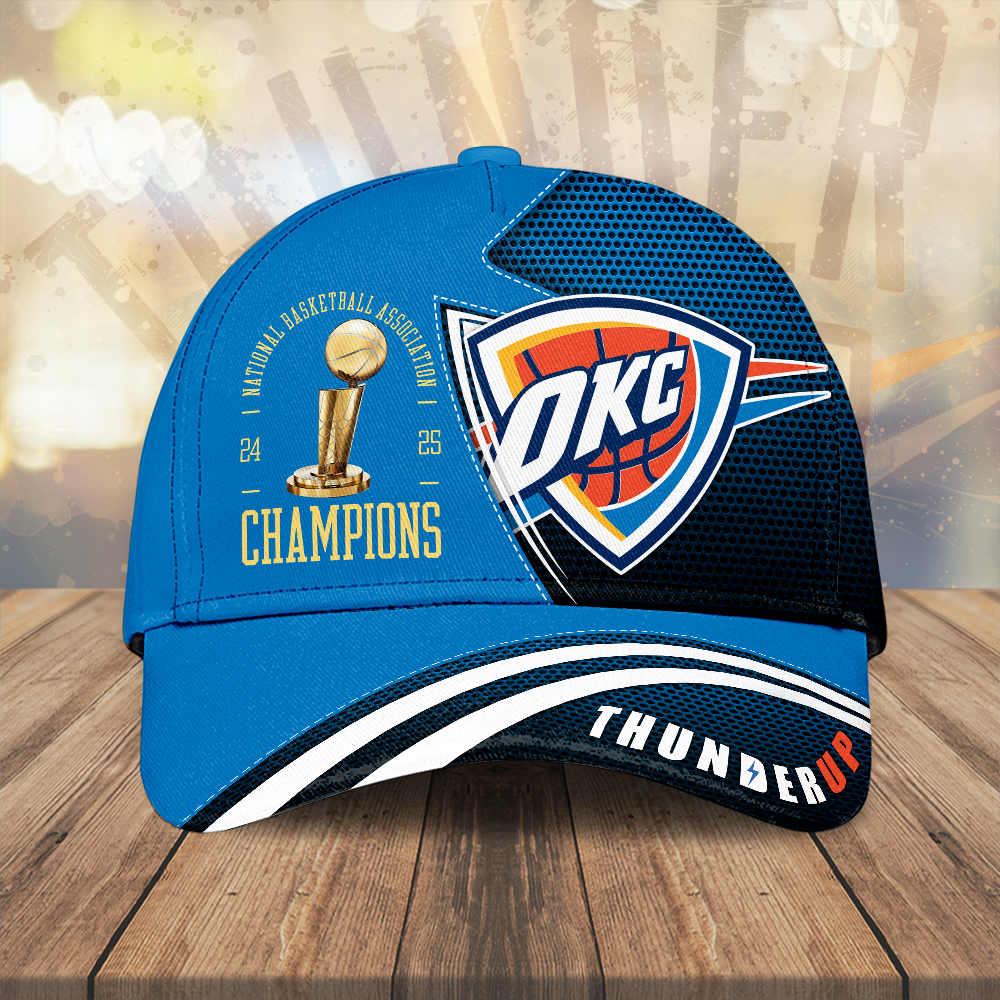 Sportswearmerch Oklahoma City Thunder NBA Classic Cap For Fan