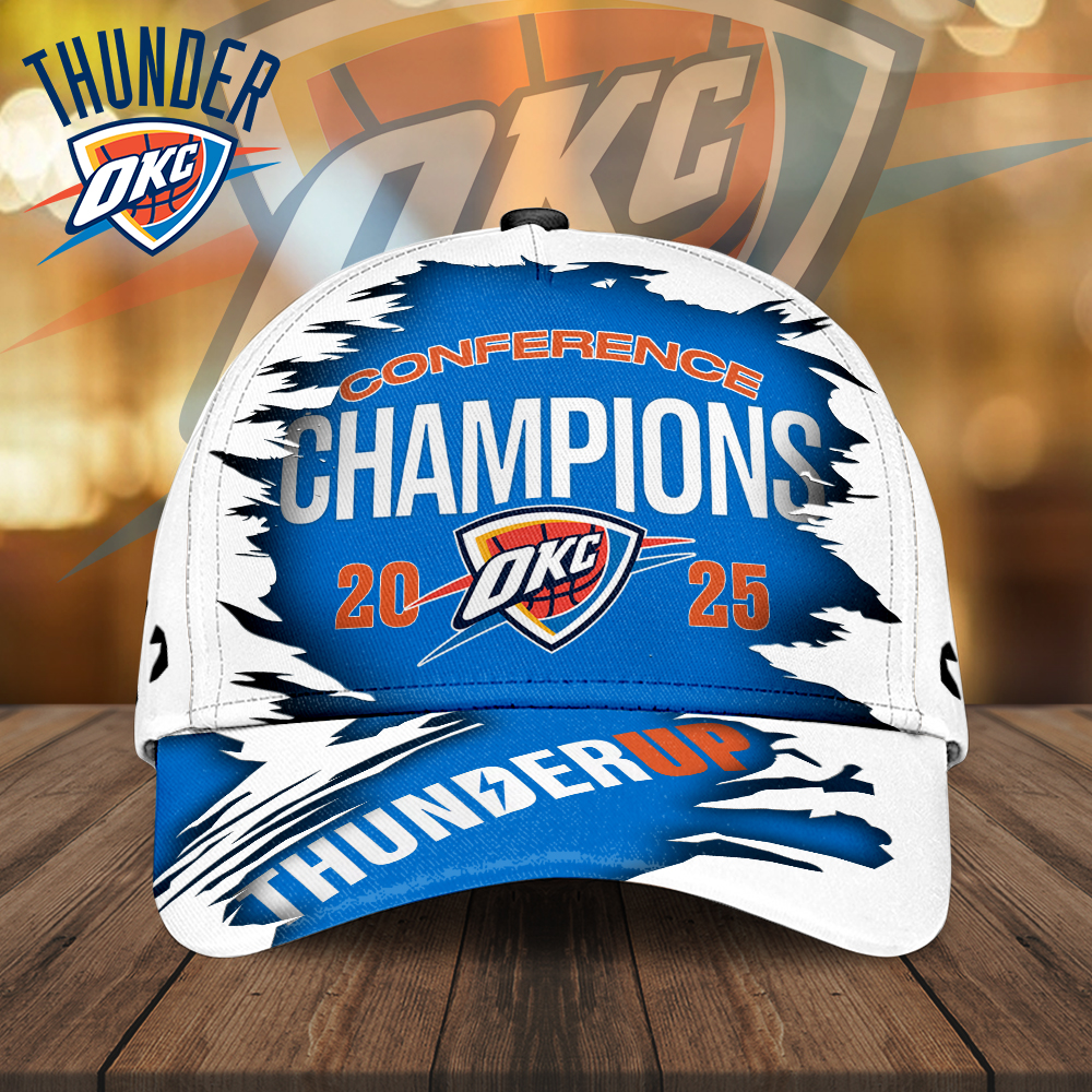 Sportswearmerch Oklahoma City Thunder NBA Classic Cap For Fan