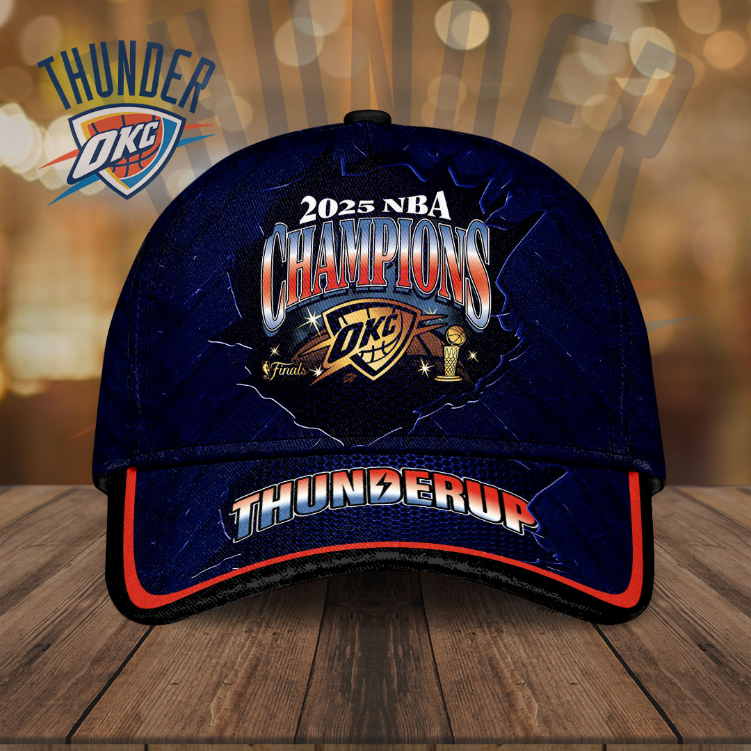 Sportswearmerch Oklahoma City Thunder NBA Classic Cap For Fan