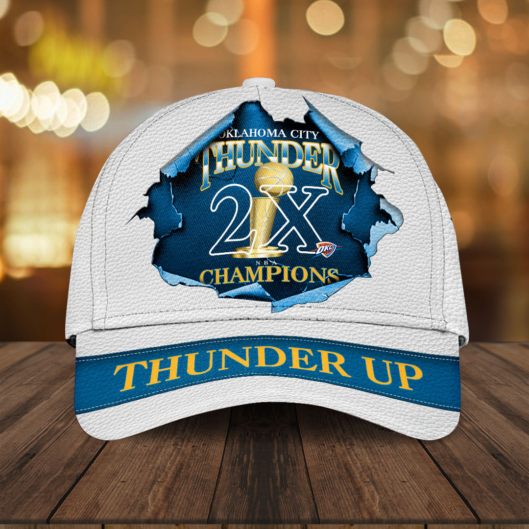 Sportswearmerch Oklahoma City Thunder NBA Classic Cap For Fan