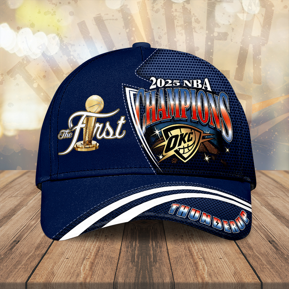 Sportswearmerch Oklahoma City Thunder NBA Classic Cap For Fan