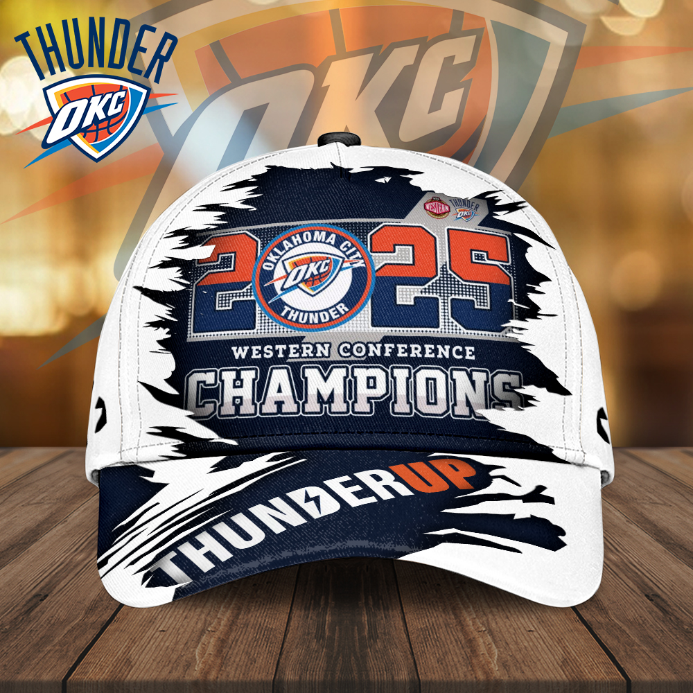 Sportswearmerch Oklahoma City Thunder NBA Classic Cap For Fan