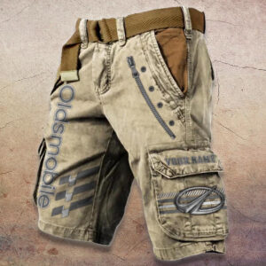 Sportswearmerch Oldsmobile Car Denim Shorts For Fan