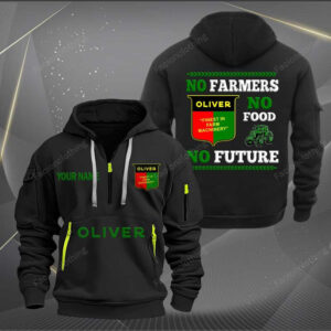 Sportswearmerch Oliver Tractor Personalized Half Zip Hoodie For Fan