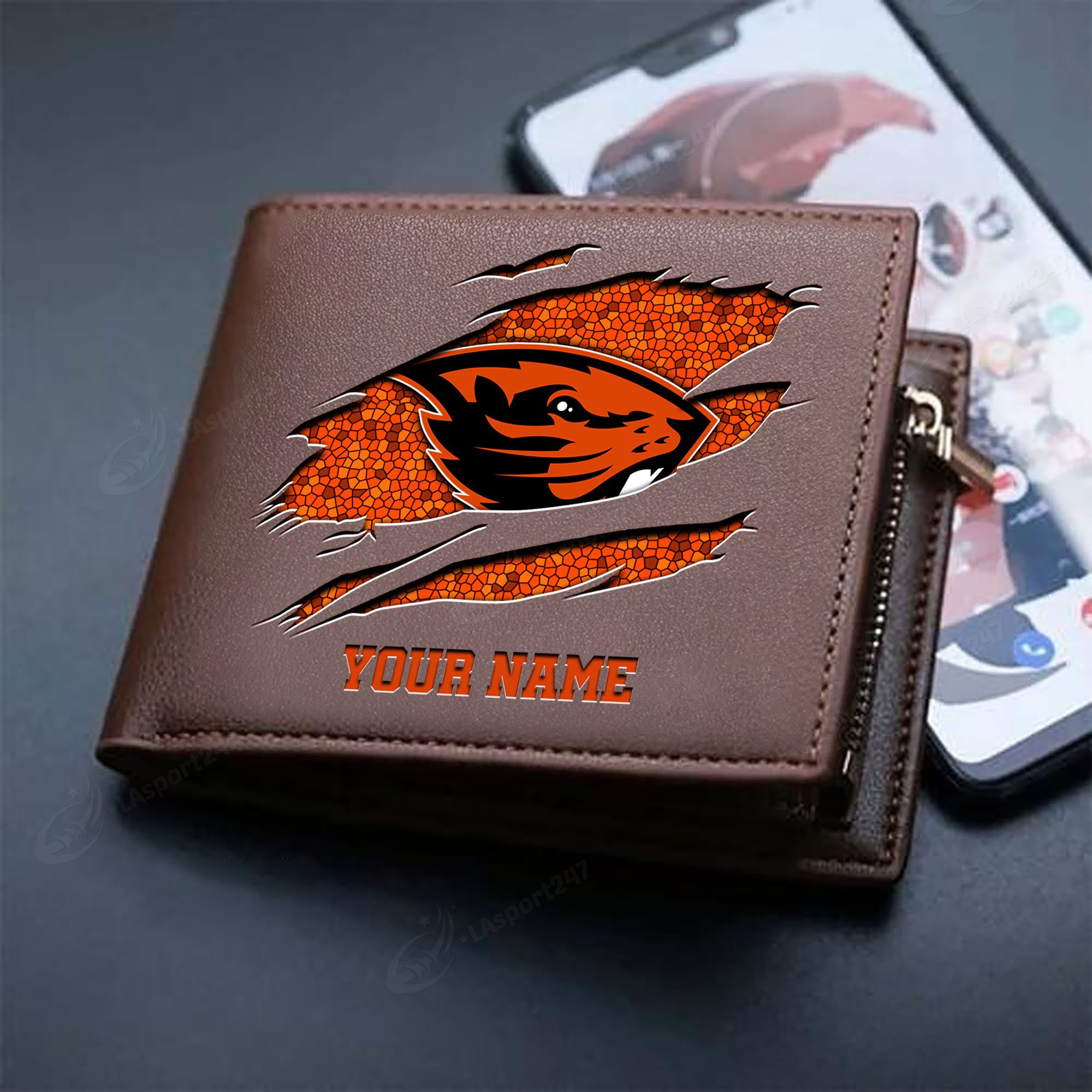 Sportswearmerch Oregon State Beavers NCAA Men Wallet For Fan
