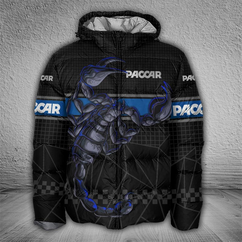 Sportswearmerch Paccar Car Puffer Jacket For Fan