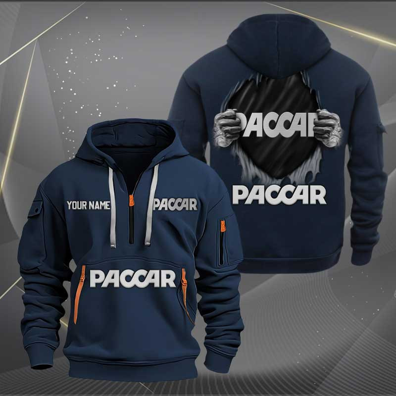 Sportswearmerch PacCar Trucks Half Zip Hoodie For Fan