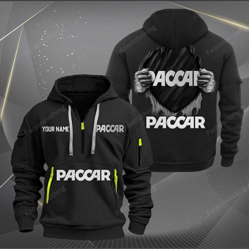 Sportswearmerch PacCar Trucks Half Zip Hoodie For Fan