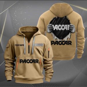 Sportswearmerch PacMotorcycles Car Personalized Half Zip Hoodie For Fan