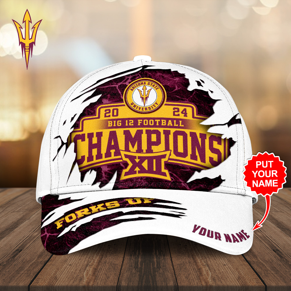 Sportswearmerch Personalized Arizona State Sun Devils NCAA Football Classic Cap Gift For Fan