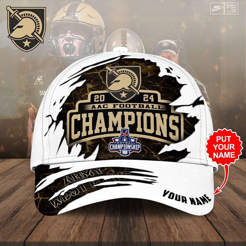 Sportswearmerch Personalized Army Black Knights NCAA Football Classic Cap Gift For Fan