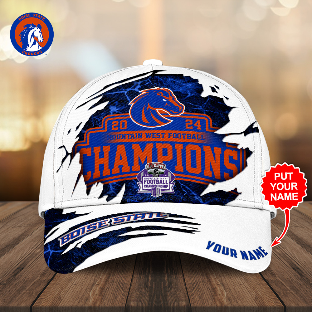 Sportswearmerch Personalized Boise State Broncos NCAA Football Classic Cap Gift For Fan